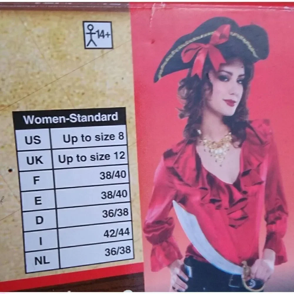 Amscan red pirate